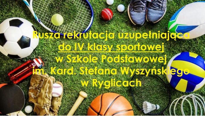 Miniaturka artykułu Rusza rekrutacja uzupełniająca do IV klasy sportowej