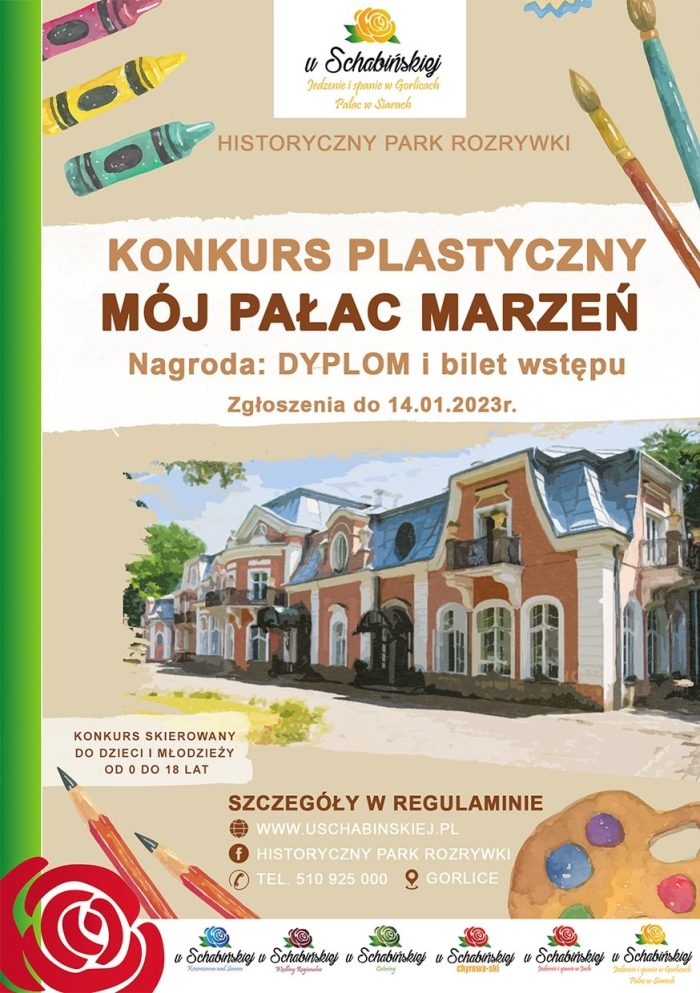 Miniaturka artykułu Konkurs plastyczny – „Mój Pałac Marzeń”