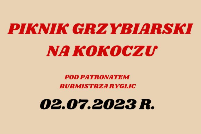 Miniaturka artykułu Piknik Grzybiarski