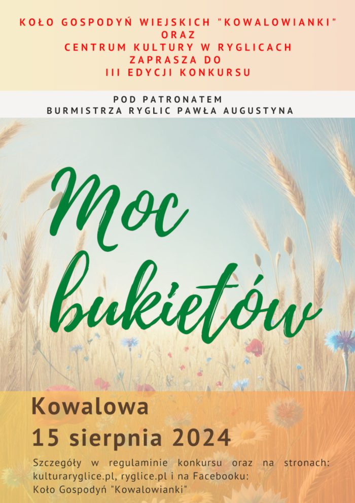 Miniaturka artykułu III edycja konkursu „Moc bukietów”