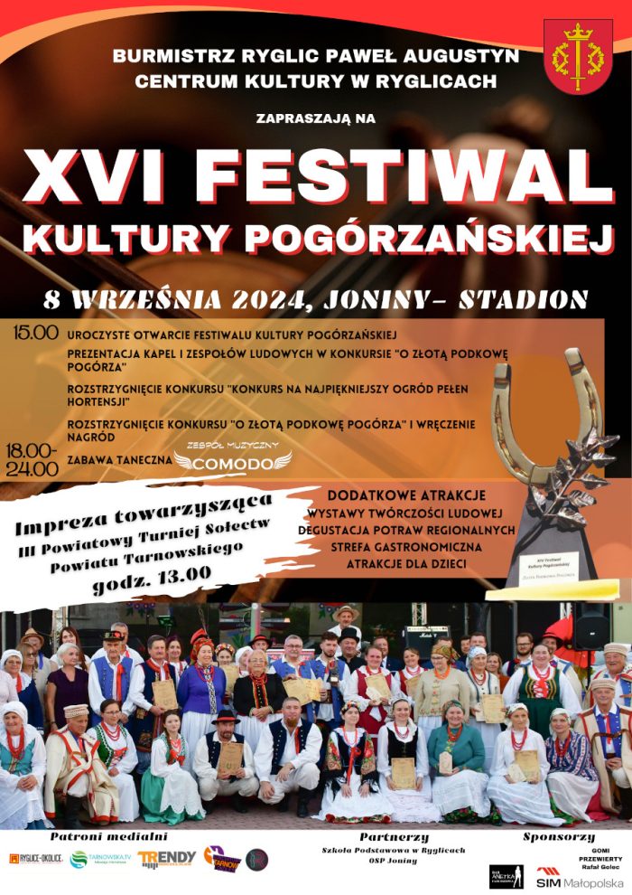 Miniaturka artykułu XVI Festiwal Kultury Pogórzańskiej