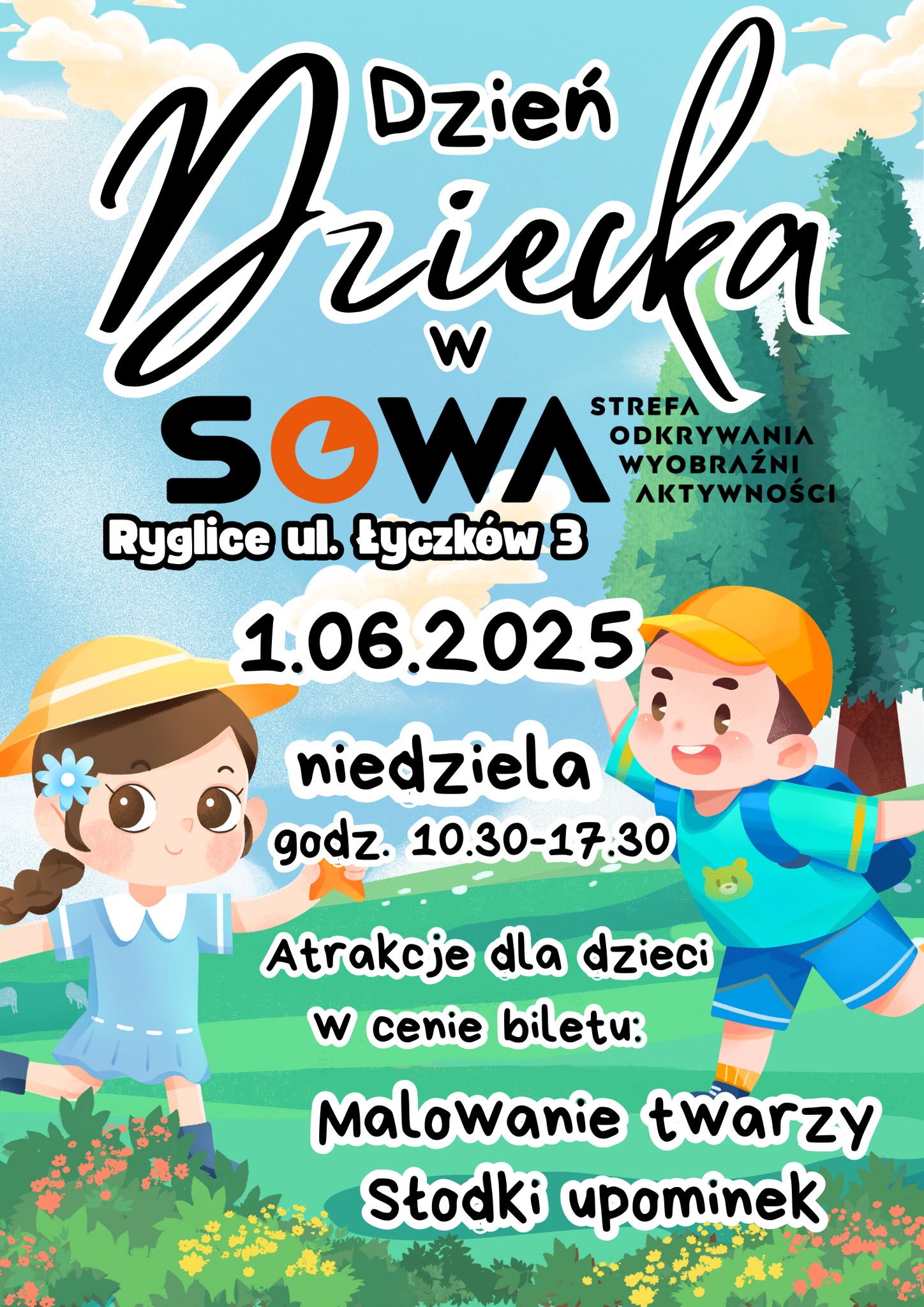 Zapraszamy do Strefy Sowa w Dzień Dziecka!