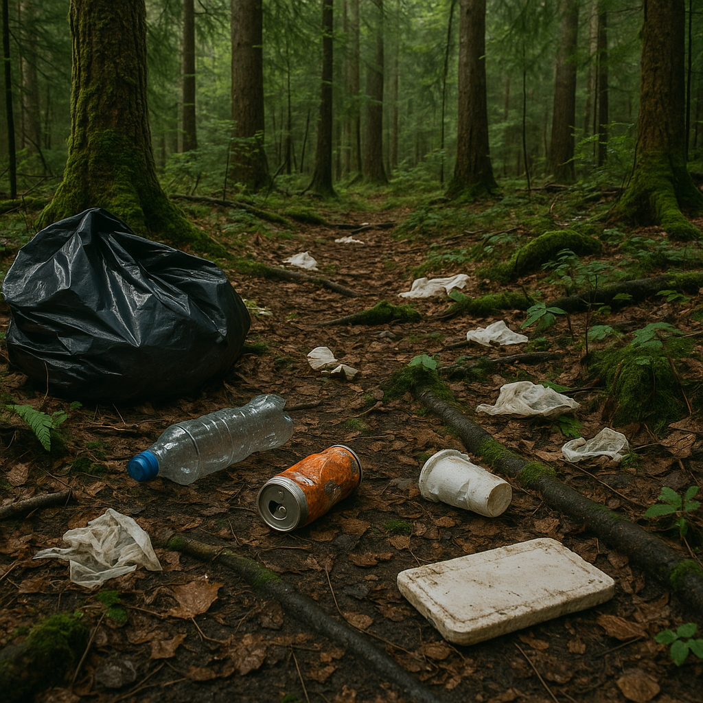 🚫Zakaz wyrzucania śmieci