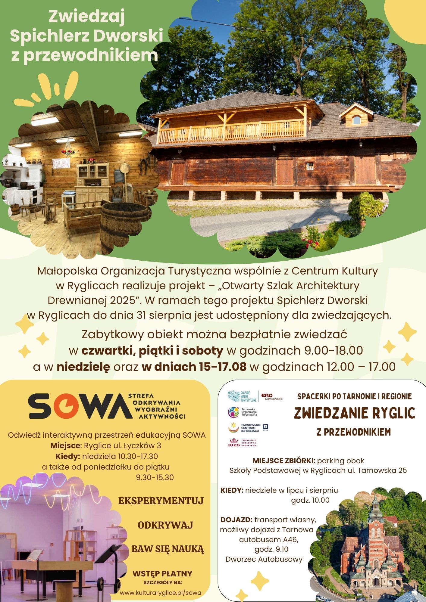 „Otwarty Szlak Architektury Drewnianej 2025” 🌲🏡