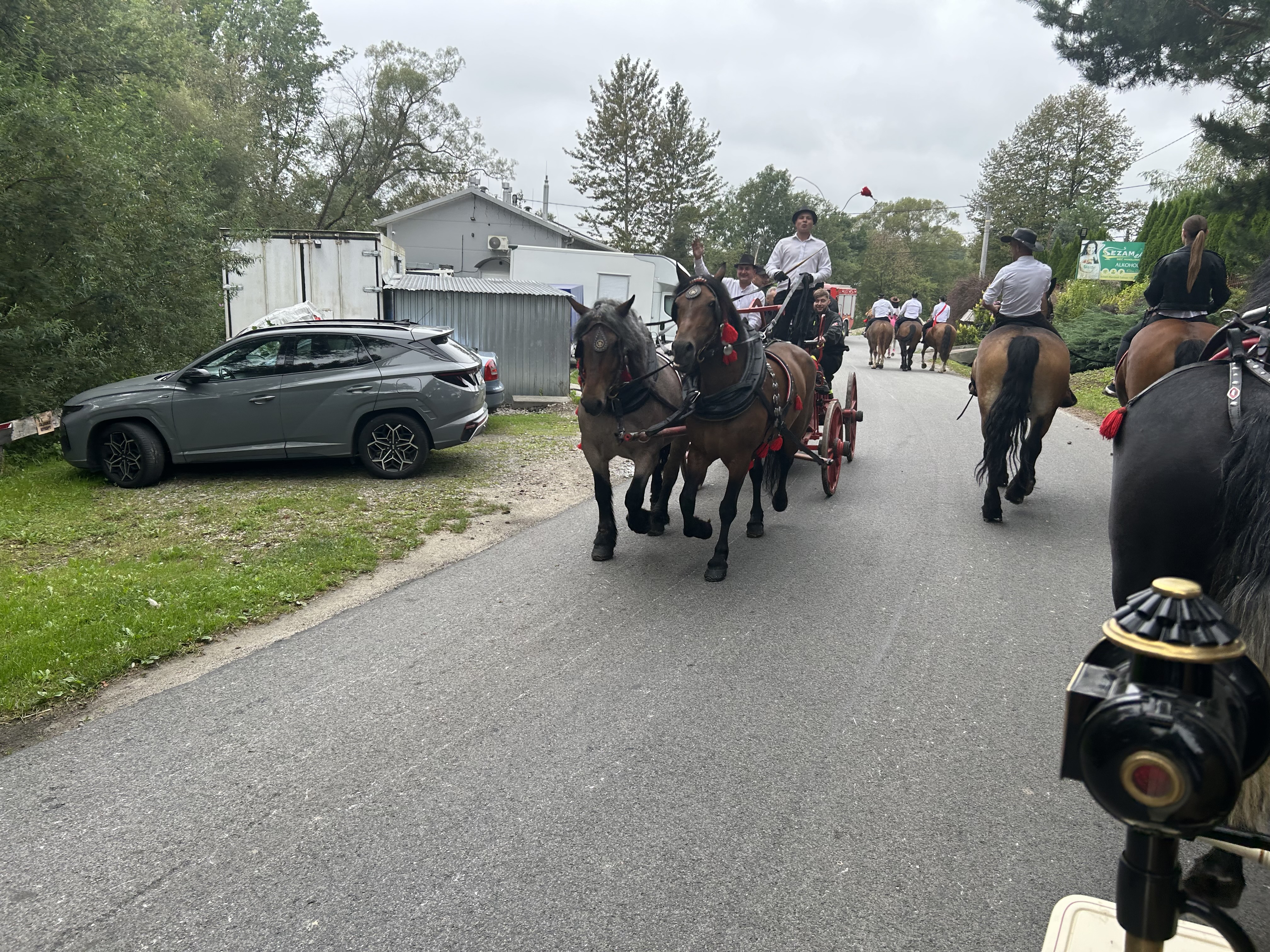 Tłumy na sikawkach w Lubczy