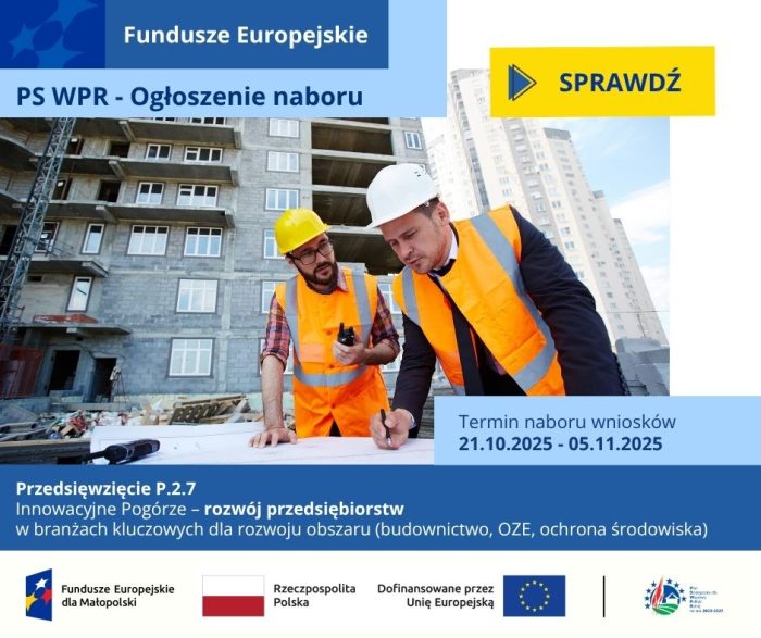 Miniaturka artykułu Nabór wniosków w Pogórzańskim Stowarzyszeniu Dunajec-Biała na rozwój działalności gospodarczej (rozwój DG)