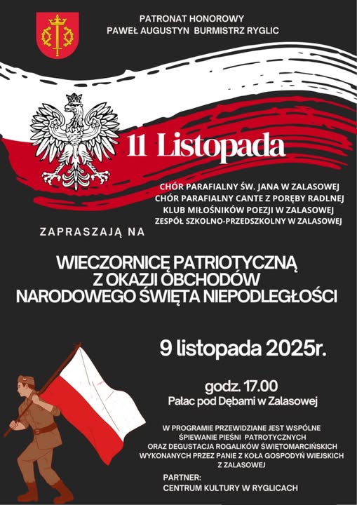 Wieczornica Patriotyczna z okazji Narodowego Święta Niepodległości