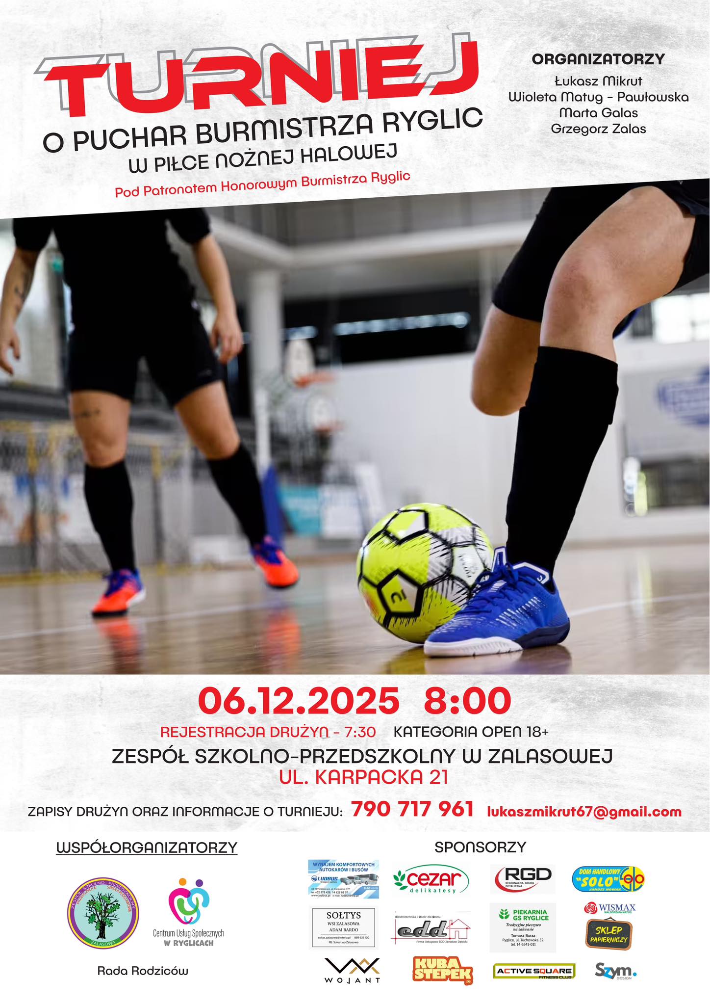 🏆 Turniej o Puchar Burmistrza Ryglic!