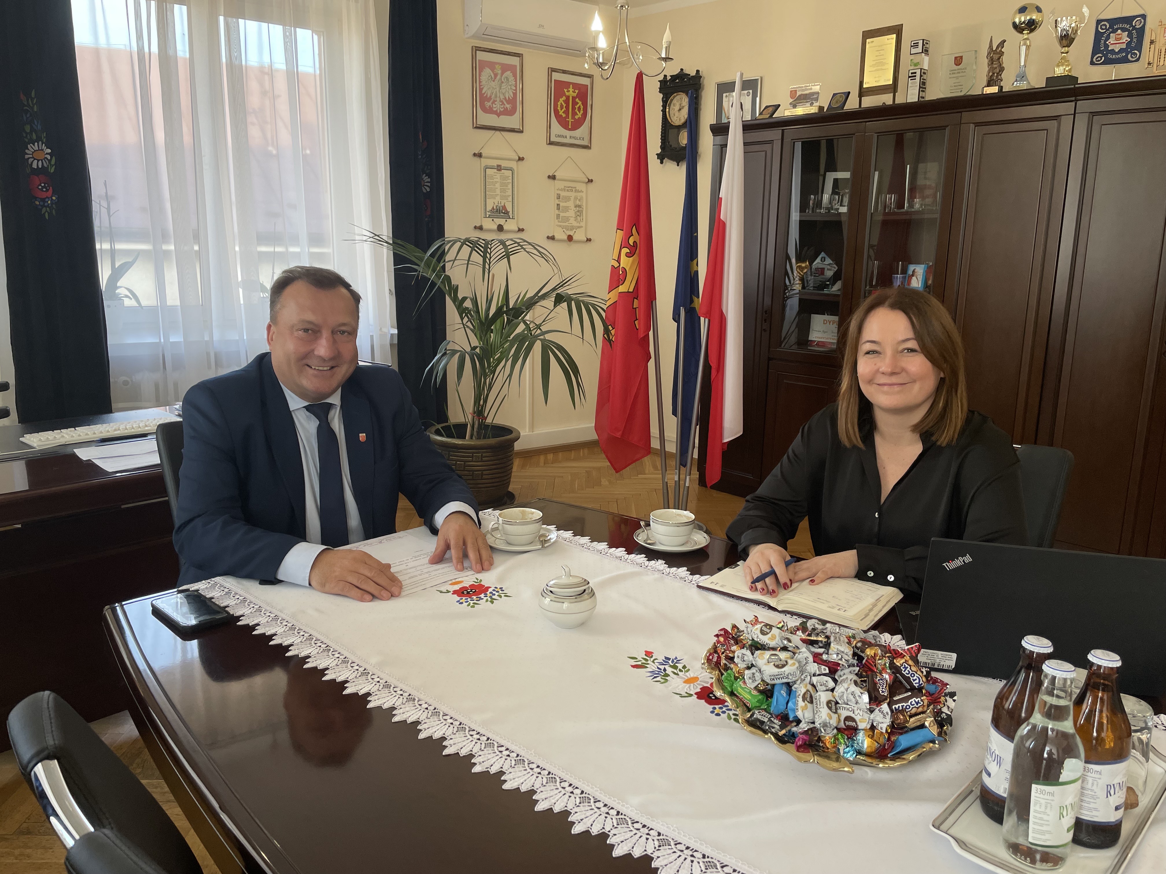 Spotkanie w sprawie modernizacji oświetlenia