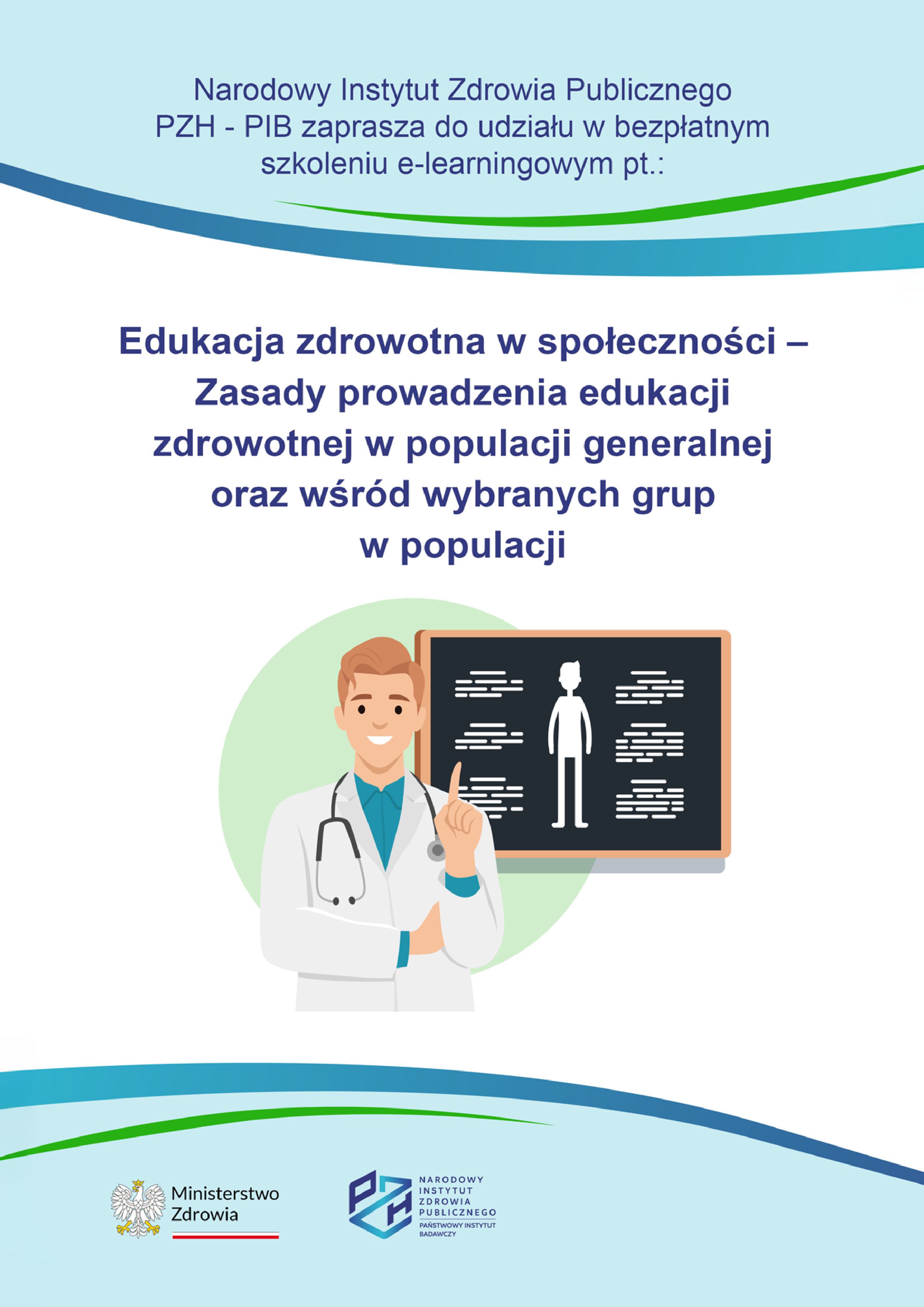 Bezpłatne szkolenia dot. edukacji zdrowotnej