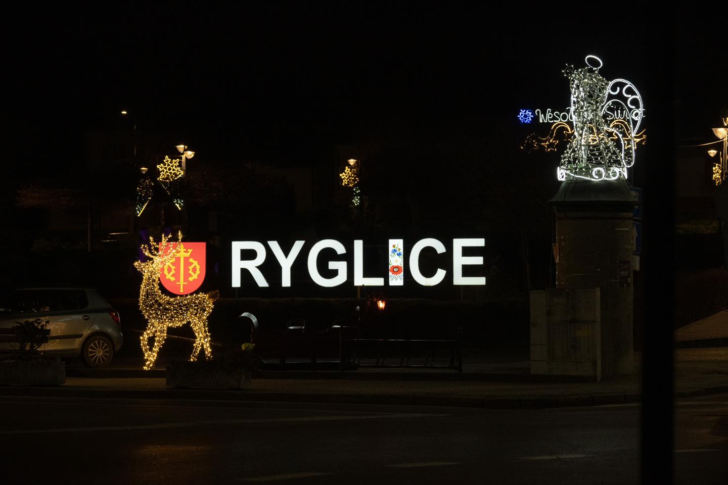 🎄 Piękne świąteczno-noworoczne dekoracje w gminie Ryglice ✨