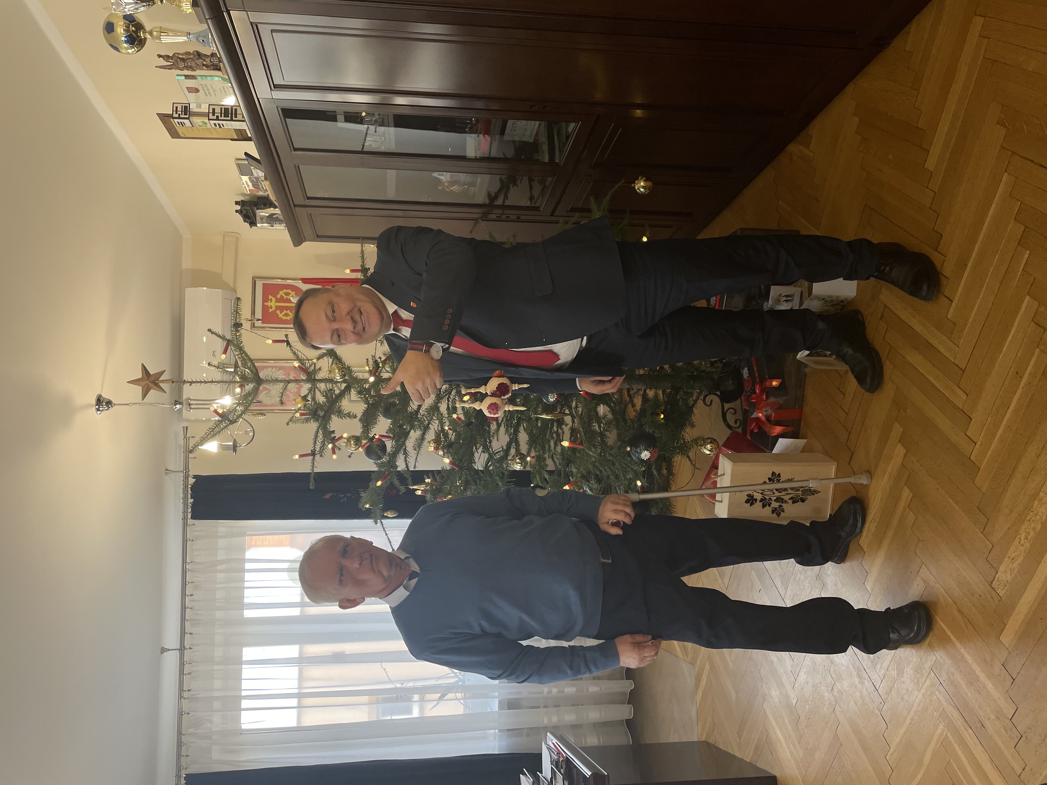 Sołtys z Uniszowej z życzeniami