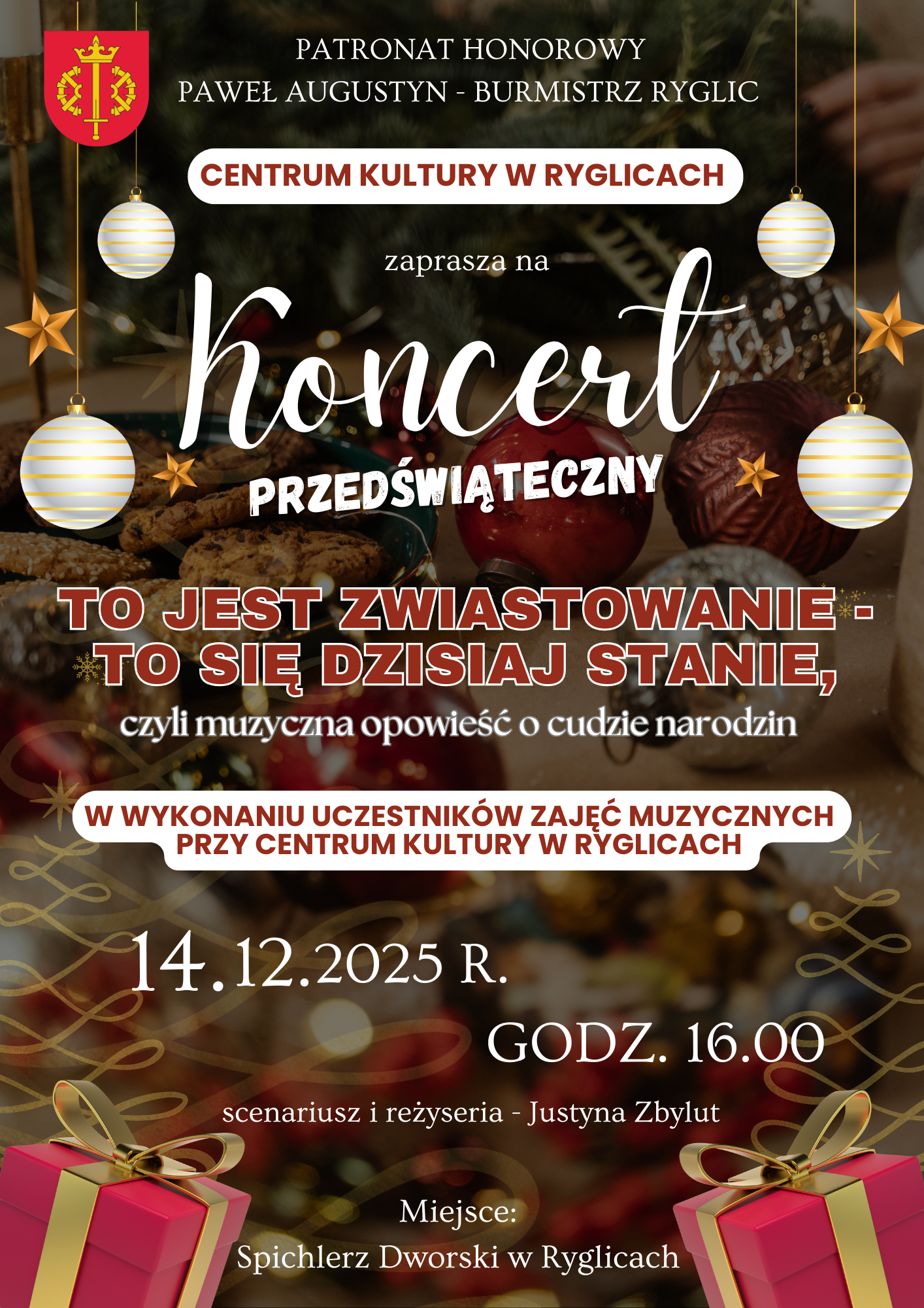 🎄 Zapraszamy na wyjątkowy Koncert Przedświąteczny! 🎶