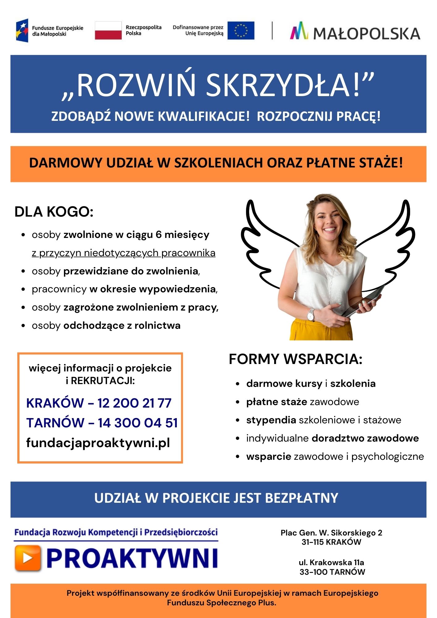 Projekt „Rozwiń SKRZYDŁA!”