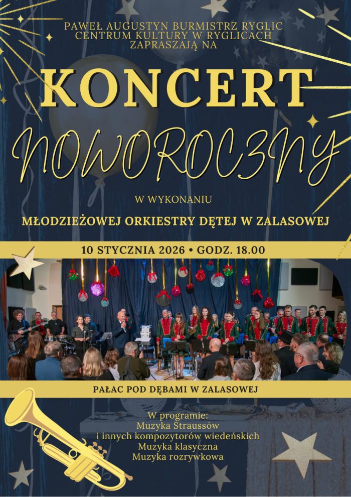 Miniaturka artykułu 🎶 Koncert Noworoczny w Ryglicach 🎶