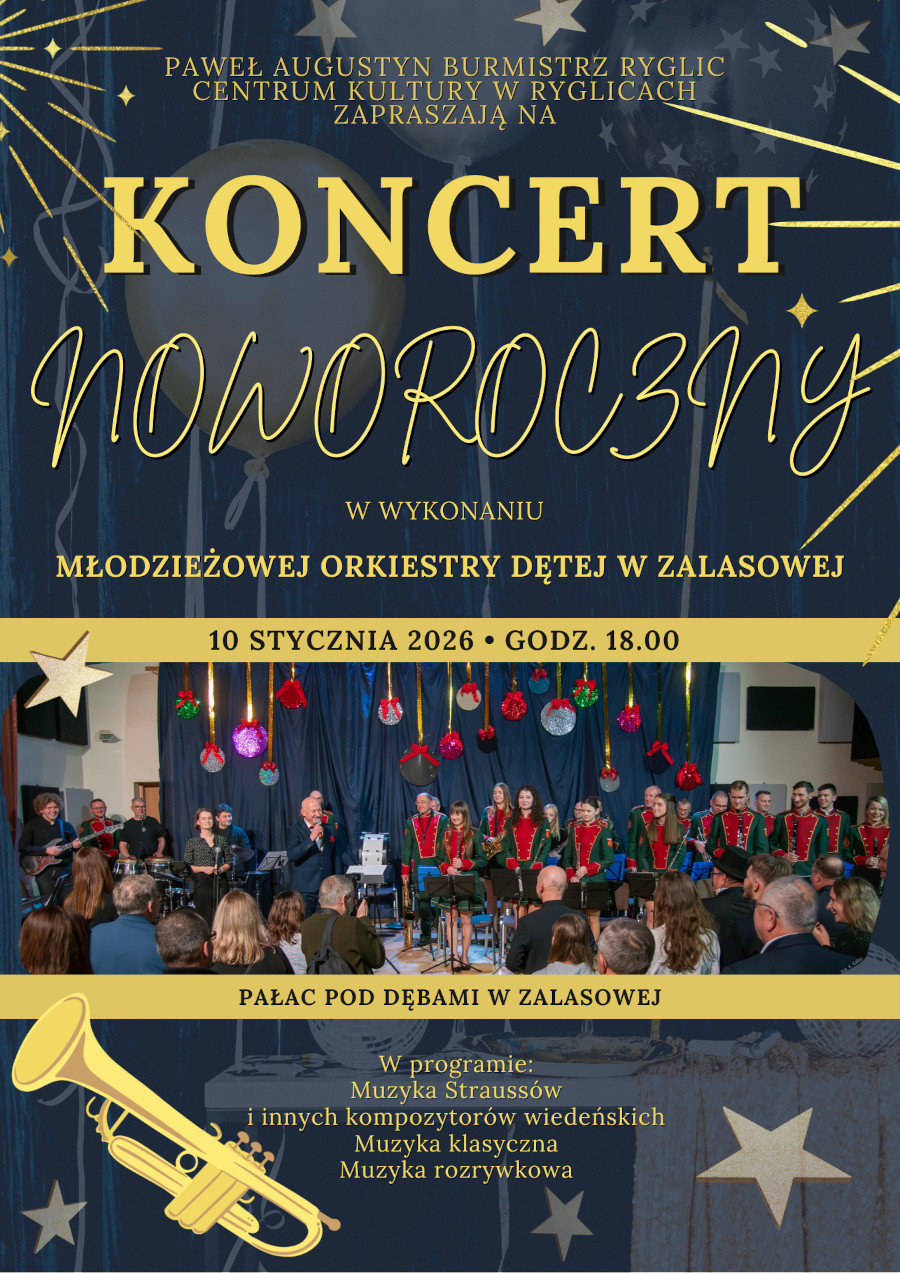 🎶 Koncert Noworoczny w Ryglicach 🎶