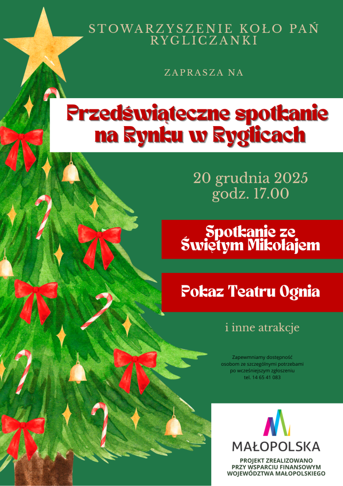 Miniaturka artykułu Przedświąteczne spotkanie na rynku w Ryglicach