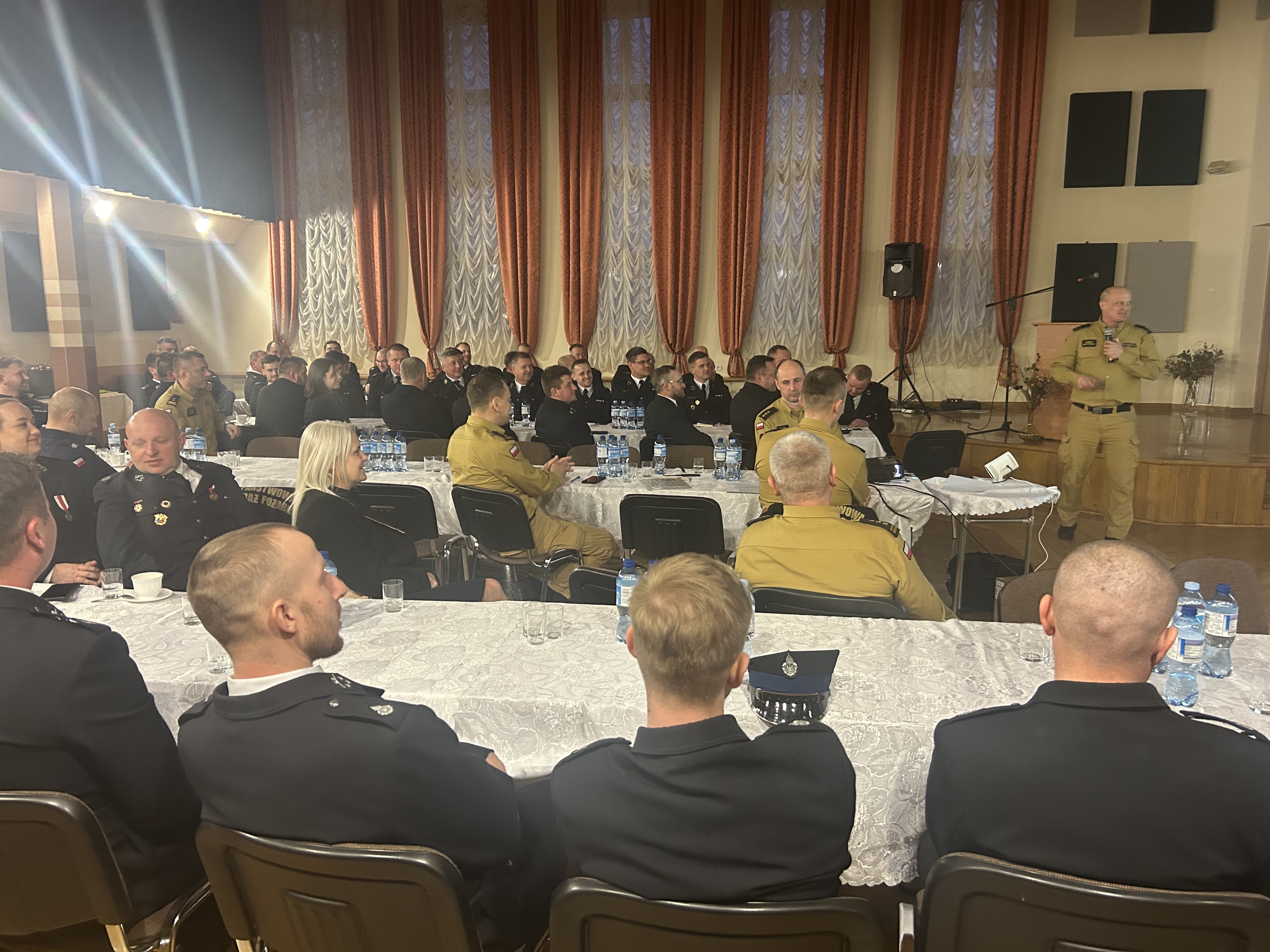 Roczna narada PSP i OSP w Ryglicach