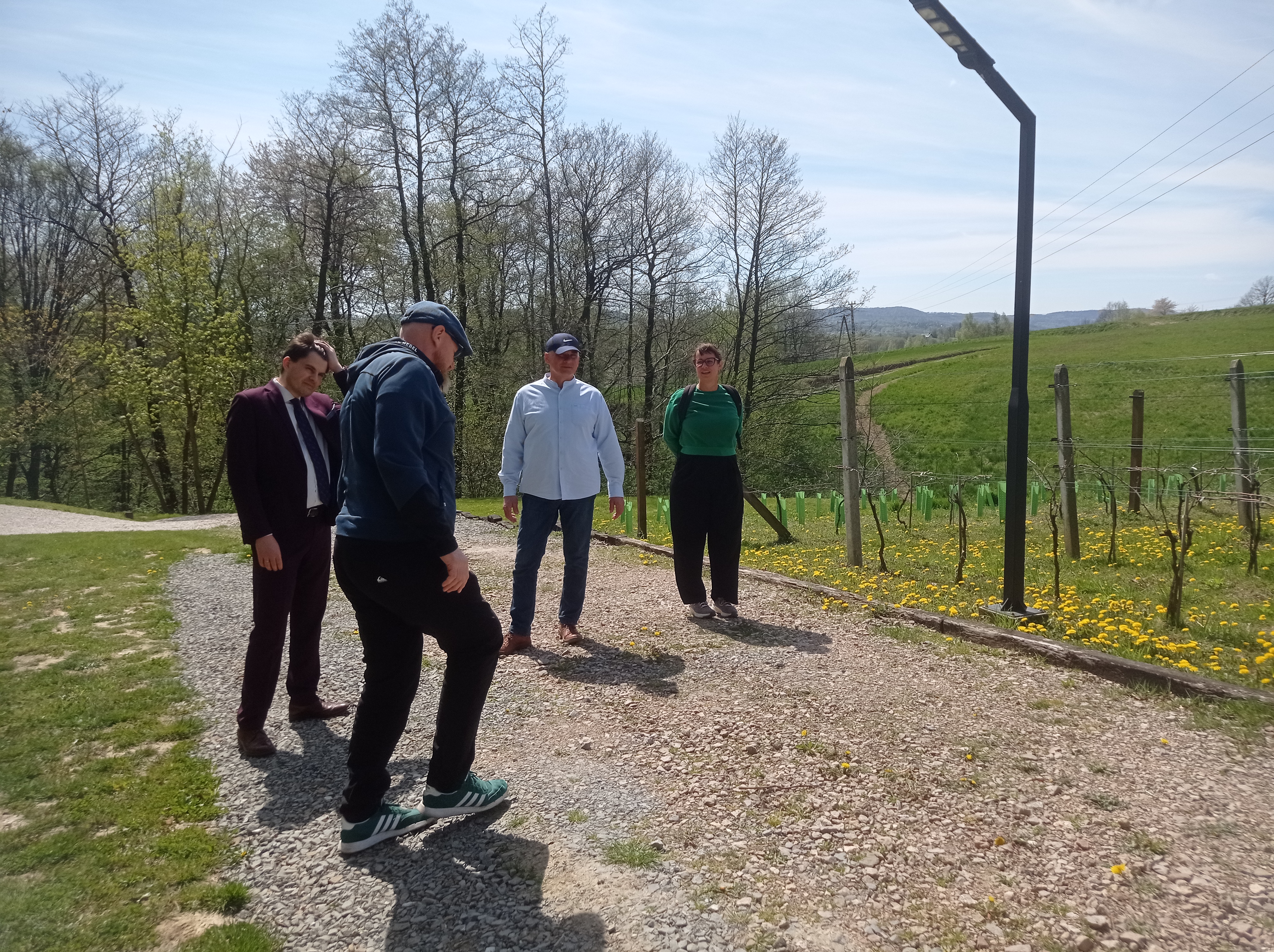 Goście z Węgier w gminie Ryglice