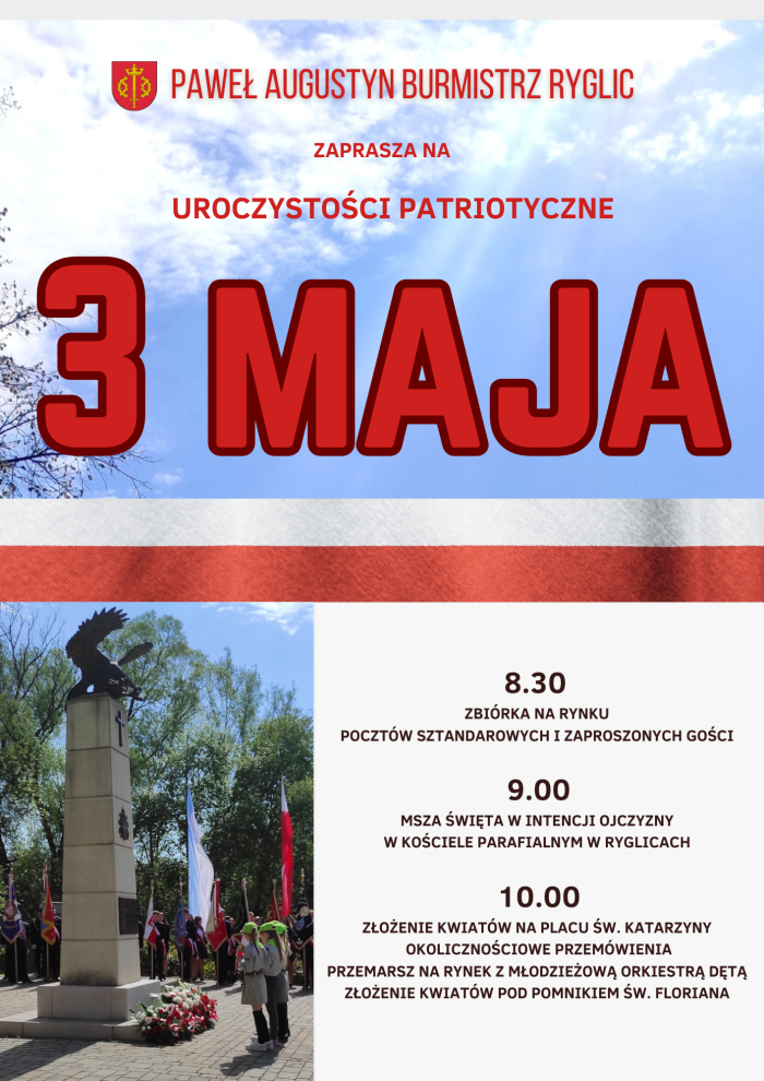 🇵🇱 Uroczystości Patriotyczne – 3 maja! 🇵🇱