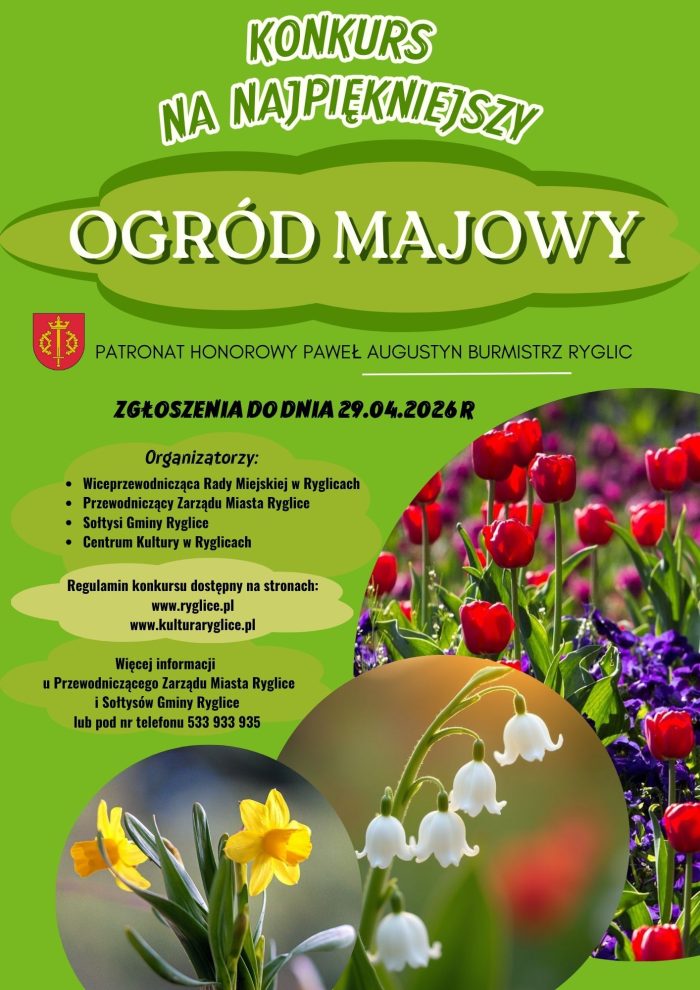 Konkurs na „Najpiękniejszy Ogród Majowy”