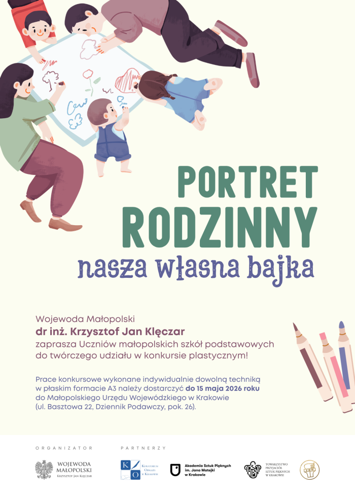 🎨 Konkurs plastyczny dla uczniów szkół podstawowych!