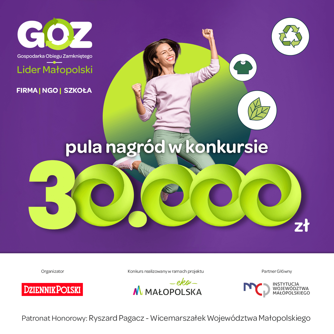 GOZ Lider Małopolski 2026 – „Wkręć się w obieg”