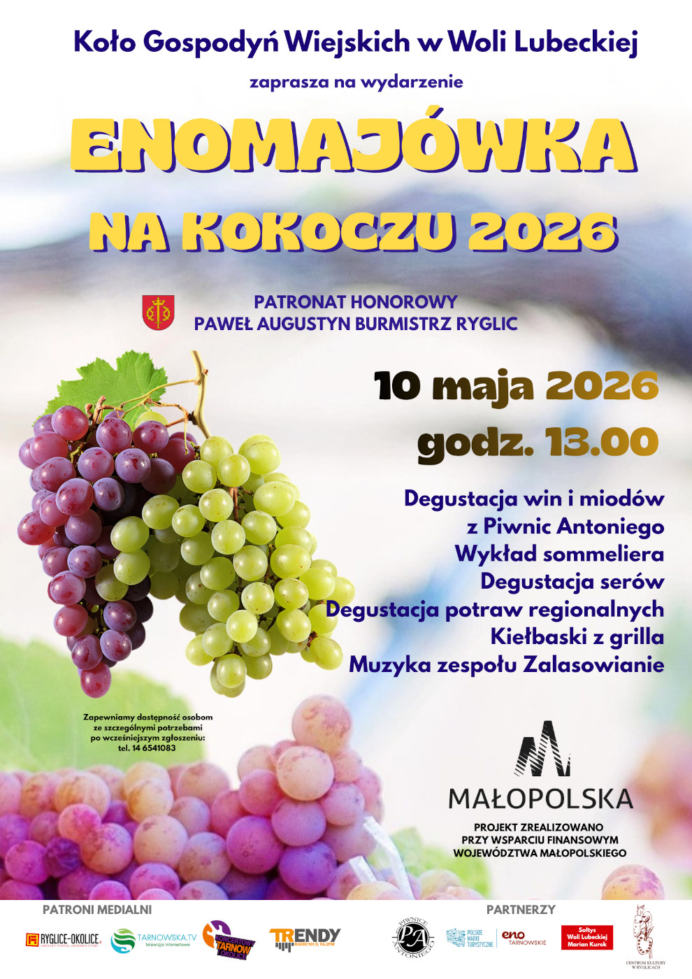 🍇🌿 ENOMAJÓWKA NA KOKOCZU 2026 🌿🍇