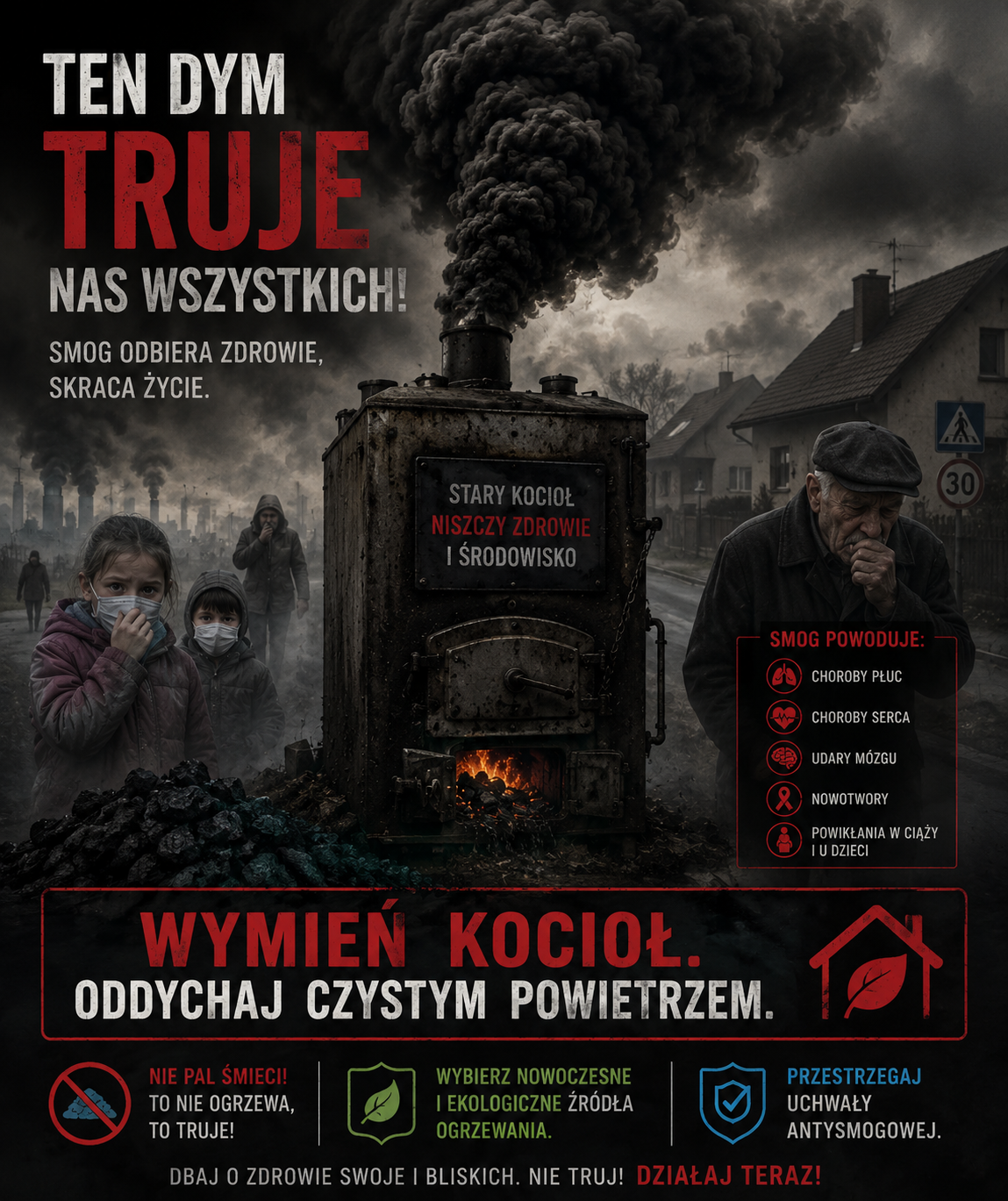 Informacja dotycząca uchwały antysmogowej dla województwa małopolskiego