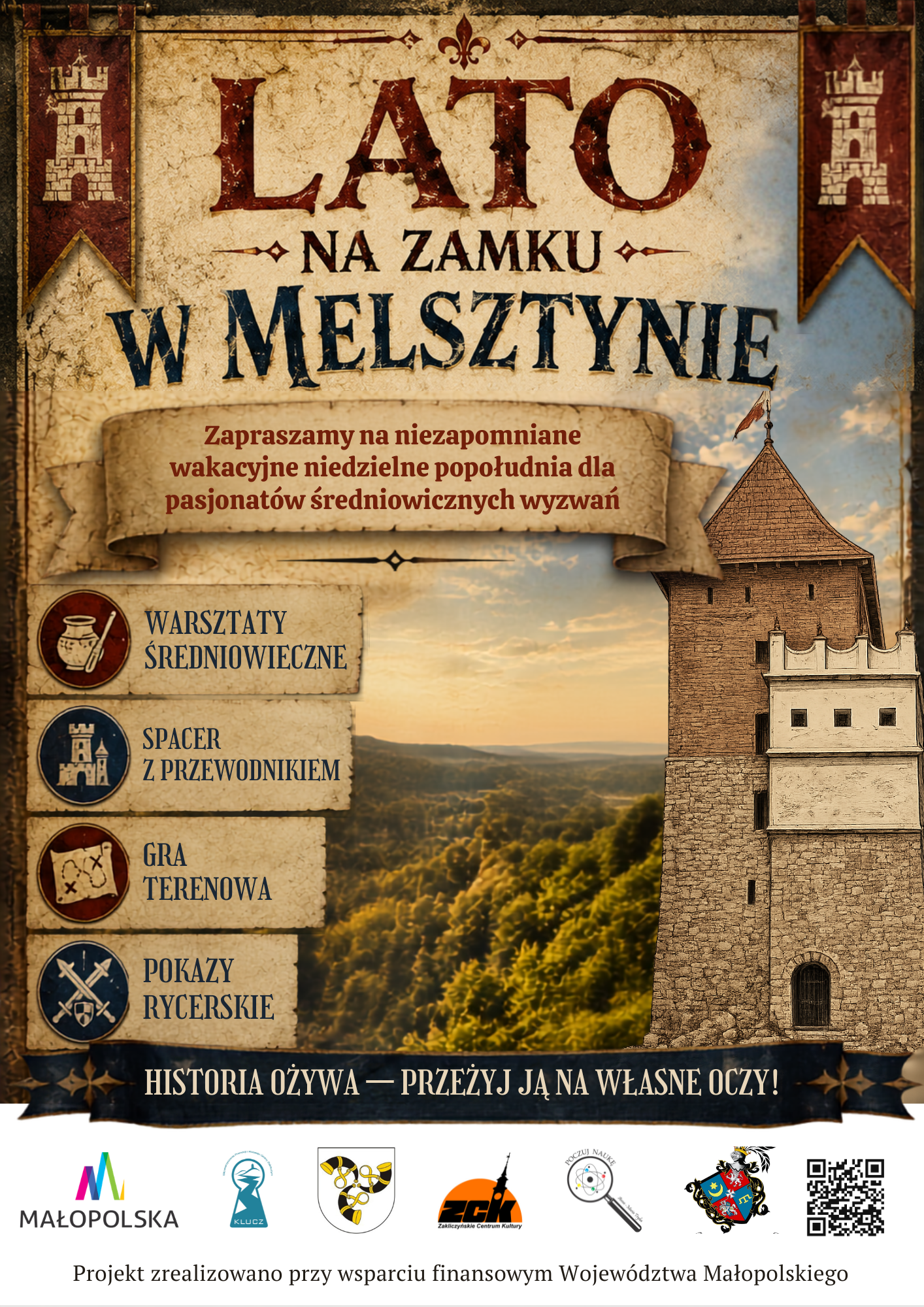 🏰 𝗟𝗮𝘁𝗼 𝗻𝗮 𝗭𝗮𝗺𝗸𝘂 𝘄 𝗠𝗲𝗹𝘀𝘇𝘁𝘆𝗻𝗶𝗲!