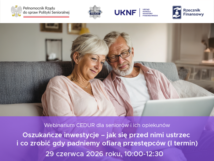 Miniaturka artykułu Webinarium CEDUR