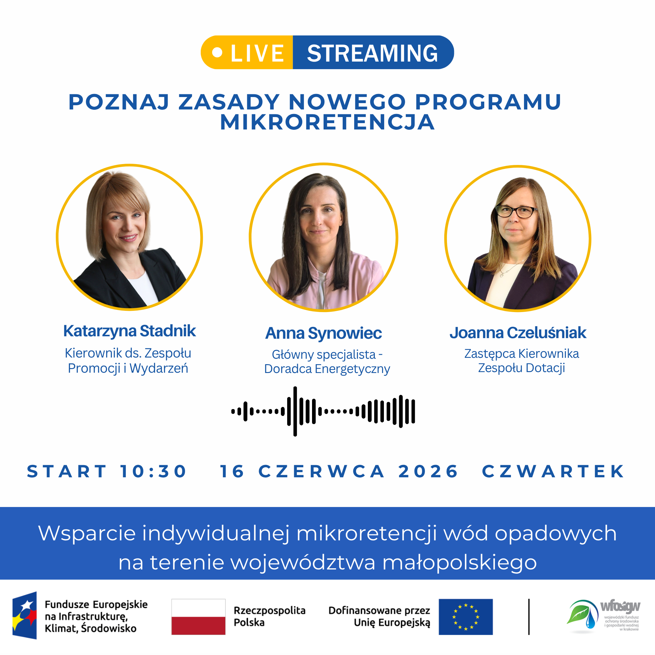 Webinar „Mikroretencja 2026 – Q&A” – zaproszenie dla mieszkańców