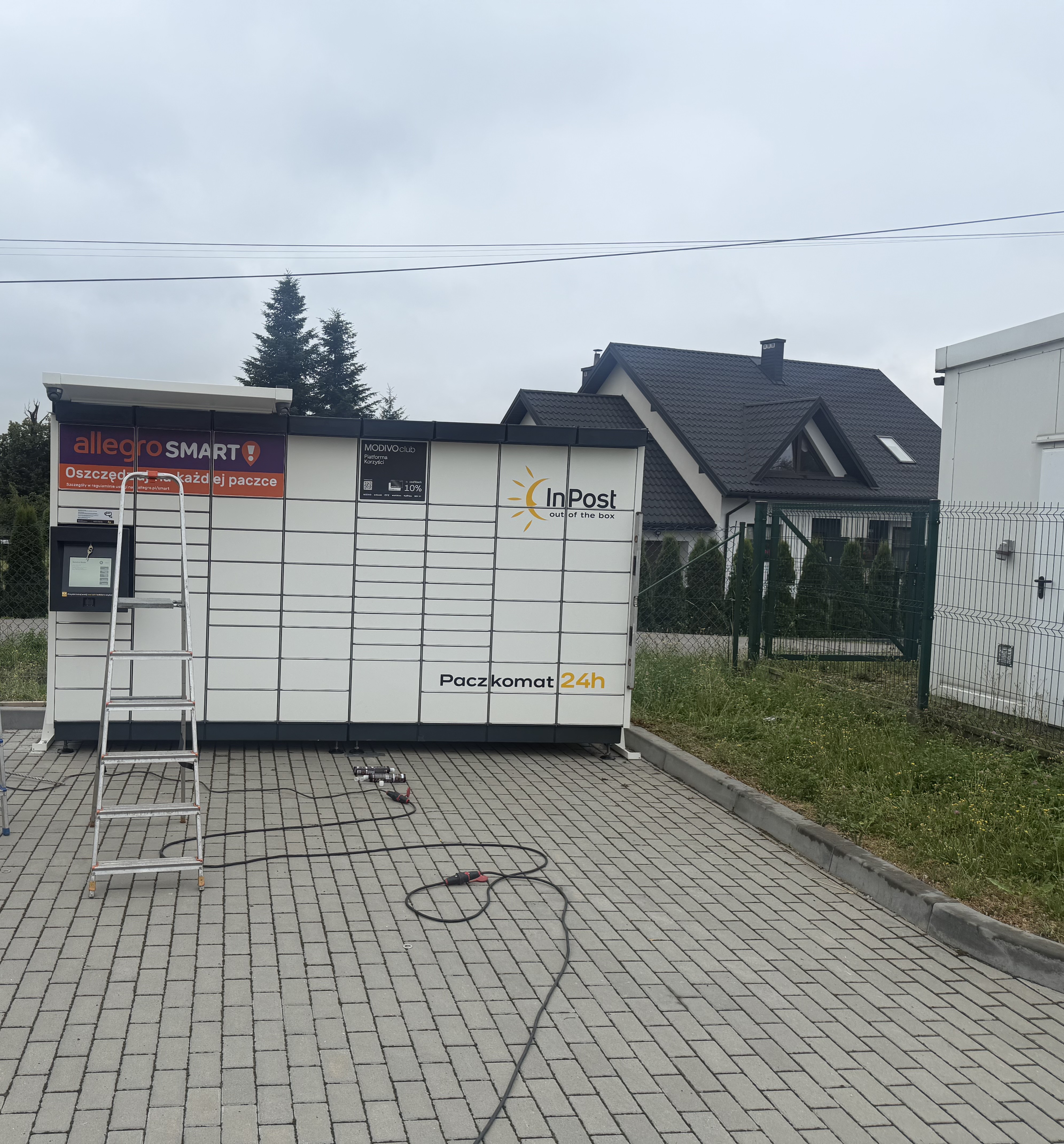 📦 Nowy paczkomat w Woli Lubeckiej już gotowy!