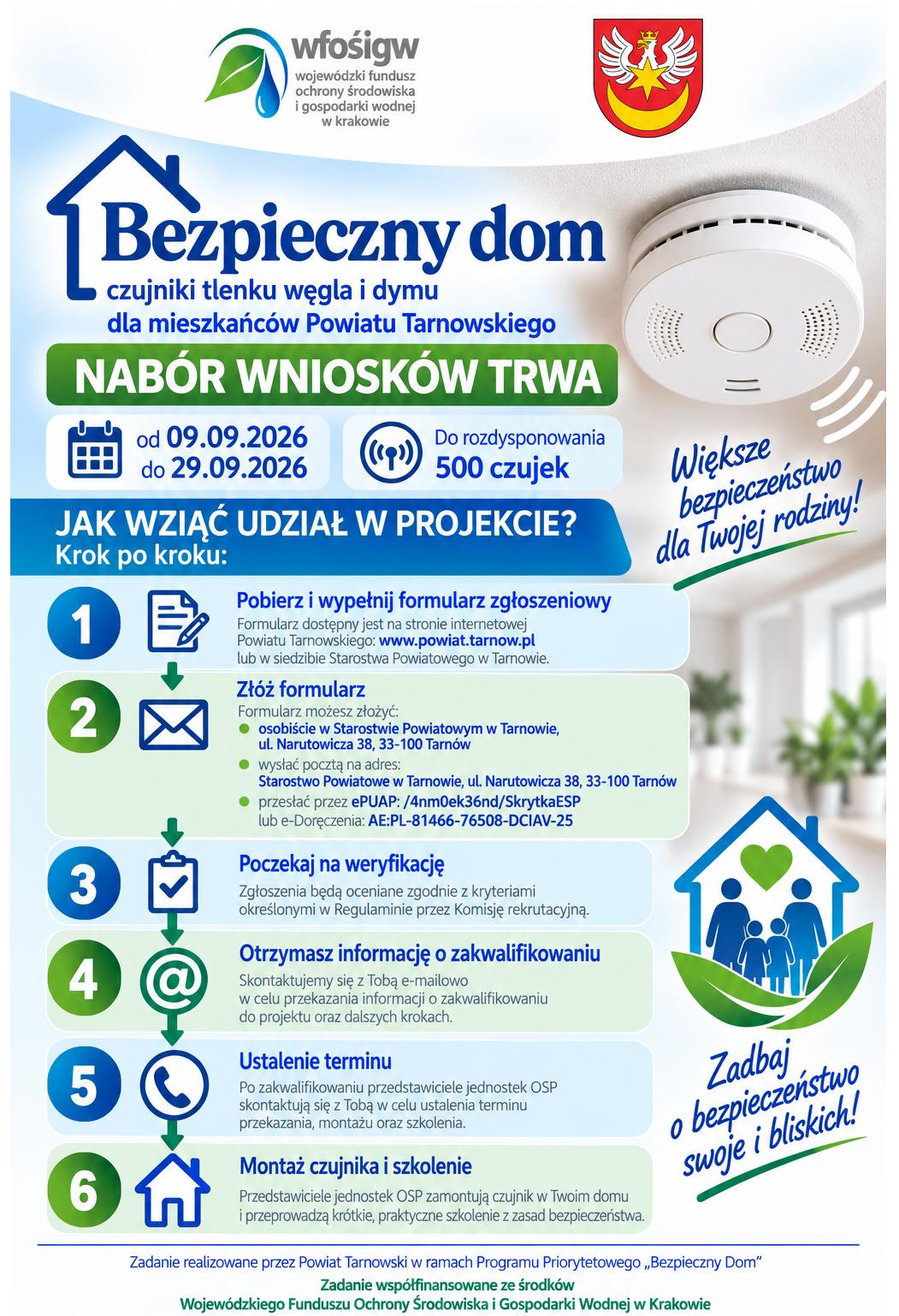 🏠🔥 „Bezpieczny Dom” – nabór do projektu
